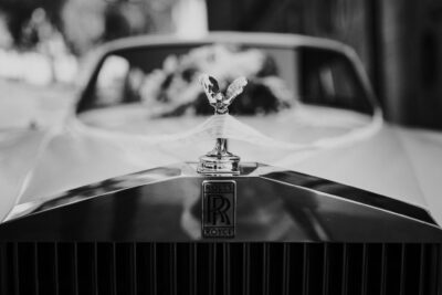 Rolls Royce Hochzeitsfahrzeug